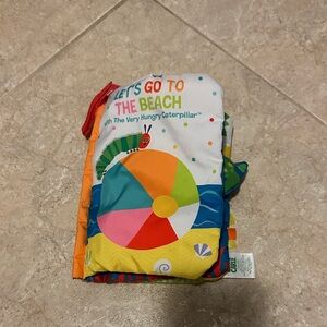 Colorful Beach-Themed Baby Book